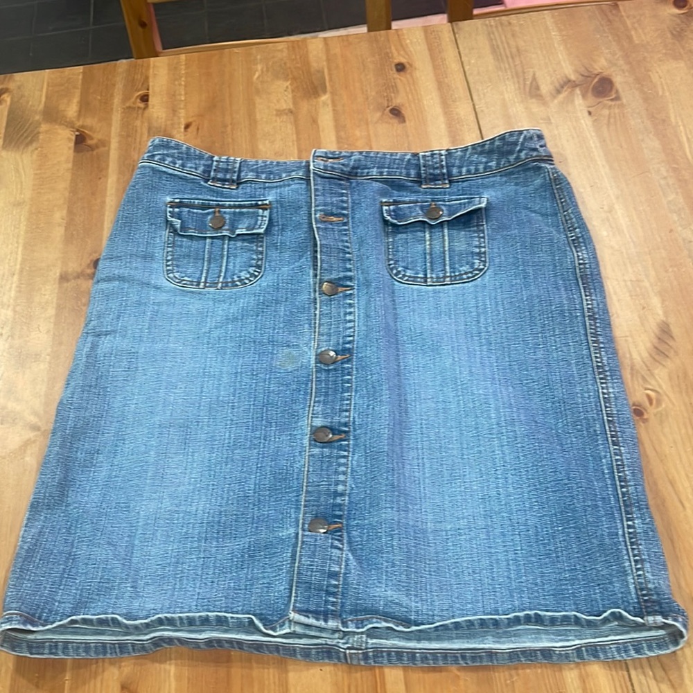 Jean skirt